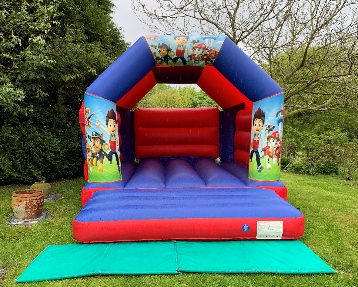 Paw Patrol Bouncy Castle Hire Rodeo Bull Hire In Bury St Edmunds