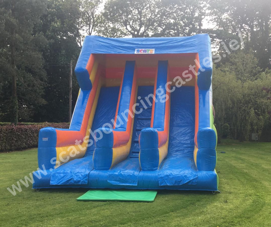 Double Scarecrow Slide Sbc Bouncy Castle Hire In Carlow Kildare