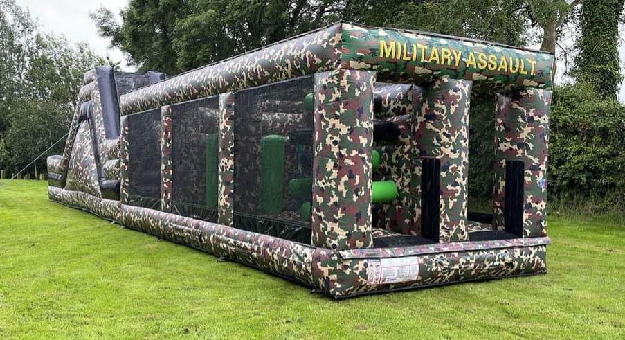 Obstacle Course Bouncy Castles Hire In Longford