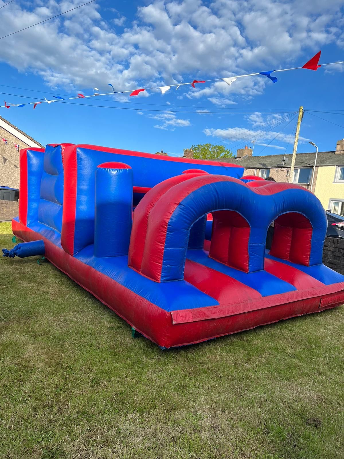 Inflatable Assault Course Bouncy Castle Hire In Cumbria Workington