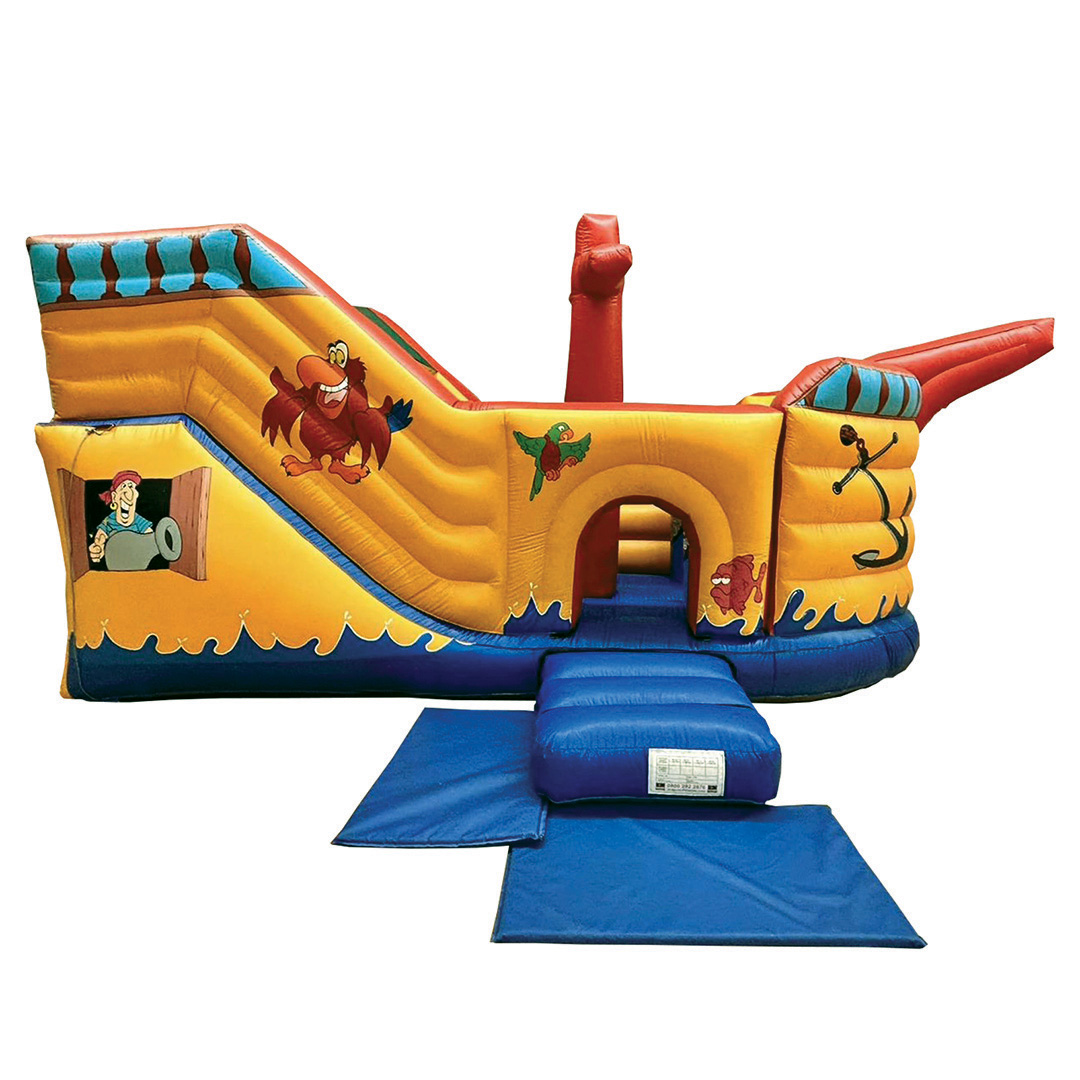 Pirate Ship Obstacle Course Bouncy Castle Combo Liverpool