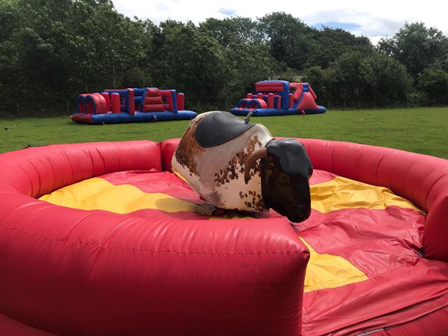 Rodeo Bull Bouncy Castle Hire In Cumbria Workington Whitehaven