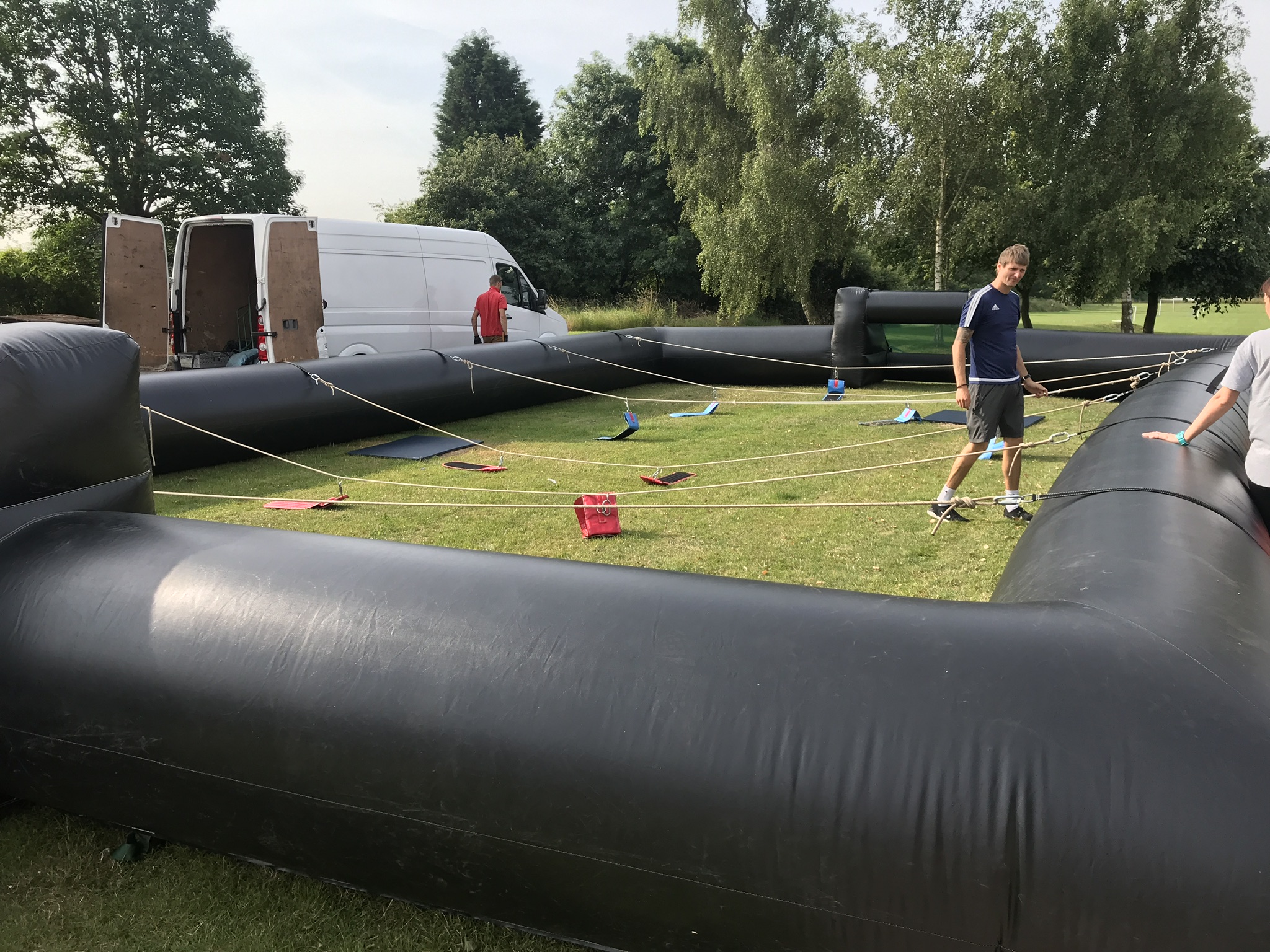 Human football Table - Bouncy Castles in West Midlands, Cannock ...