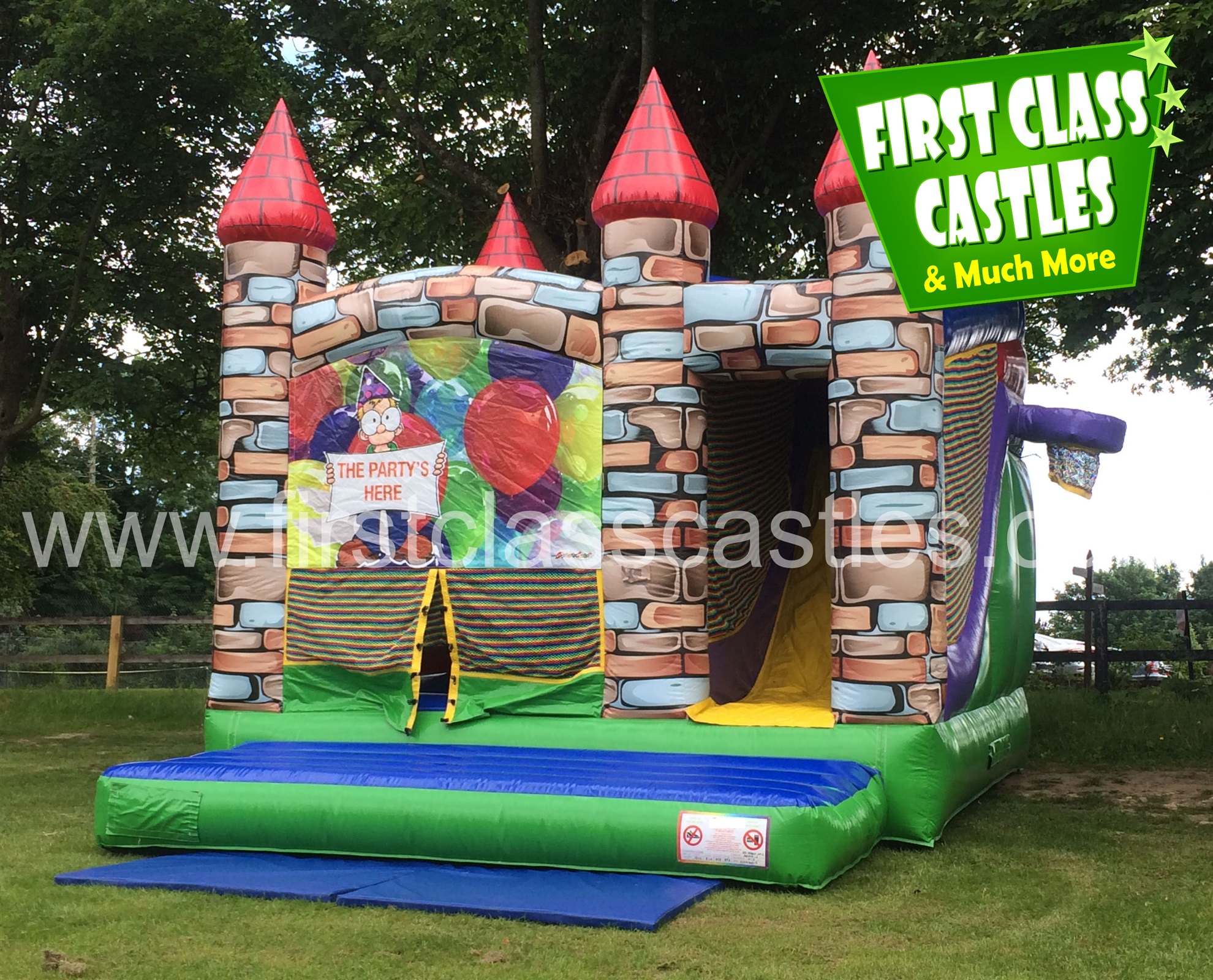 Bounce & Slide Combos Hire Bouncy Castle with Slide Hire Ireland