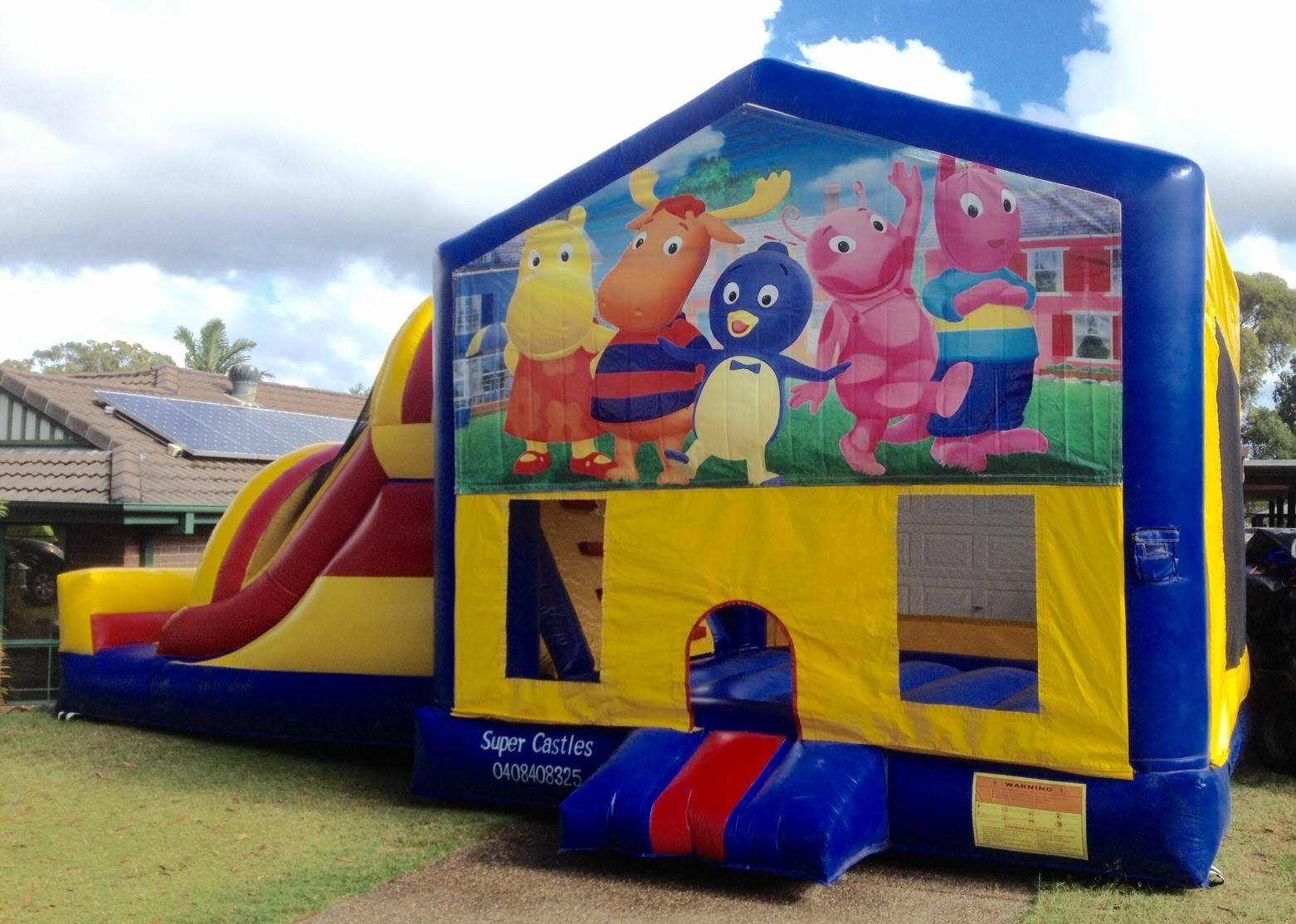 Backyardigans Large Banner Jumping Castle Jumping Castle Hire