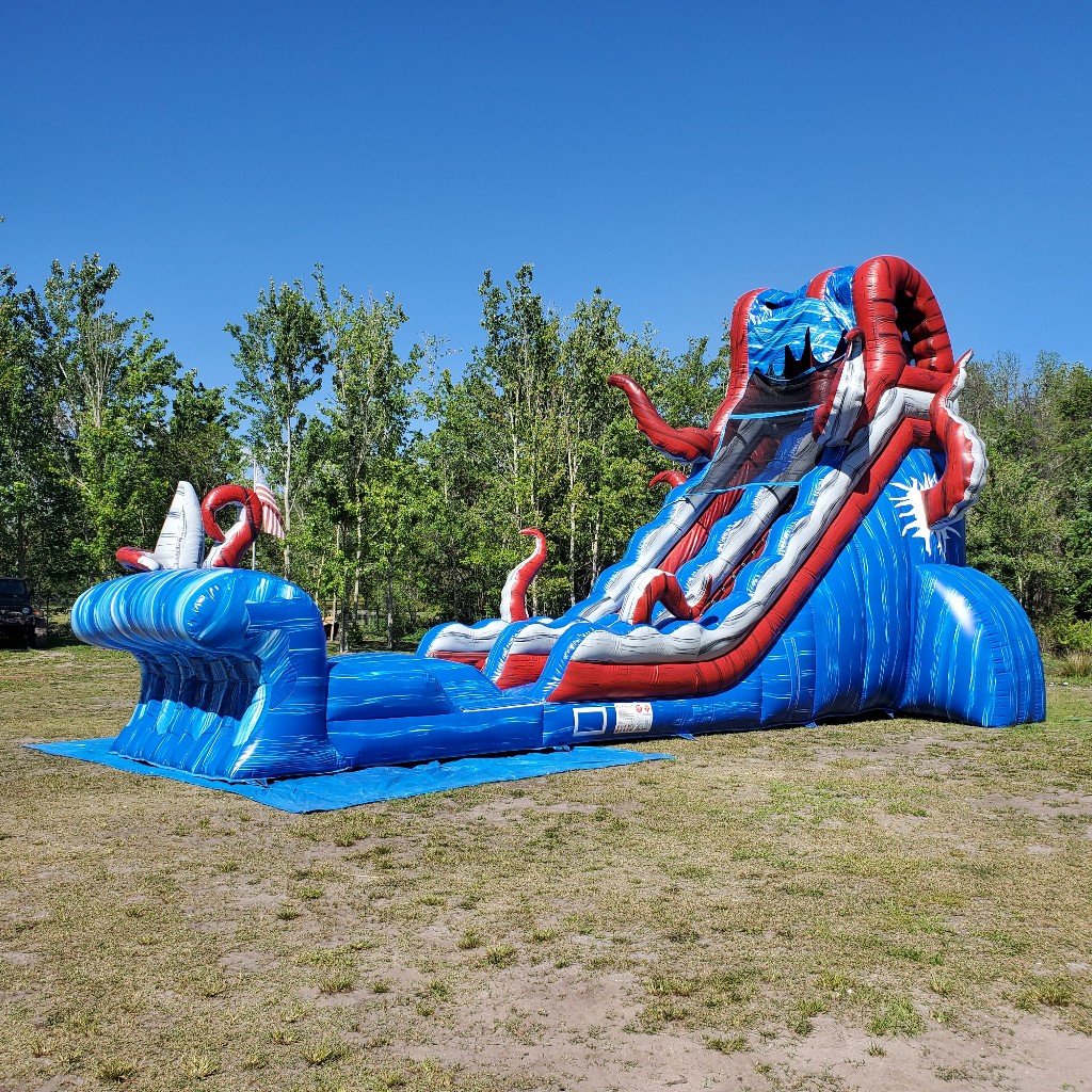 rent a blow up water slide