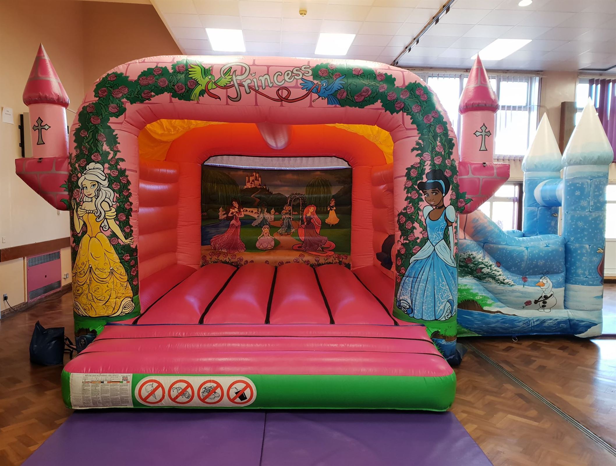 princess bouncy castles