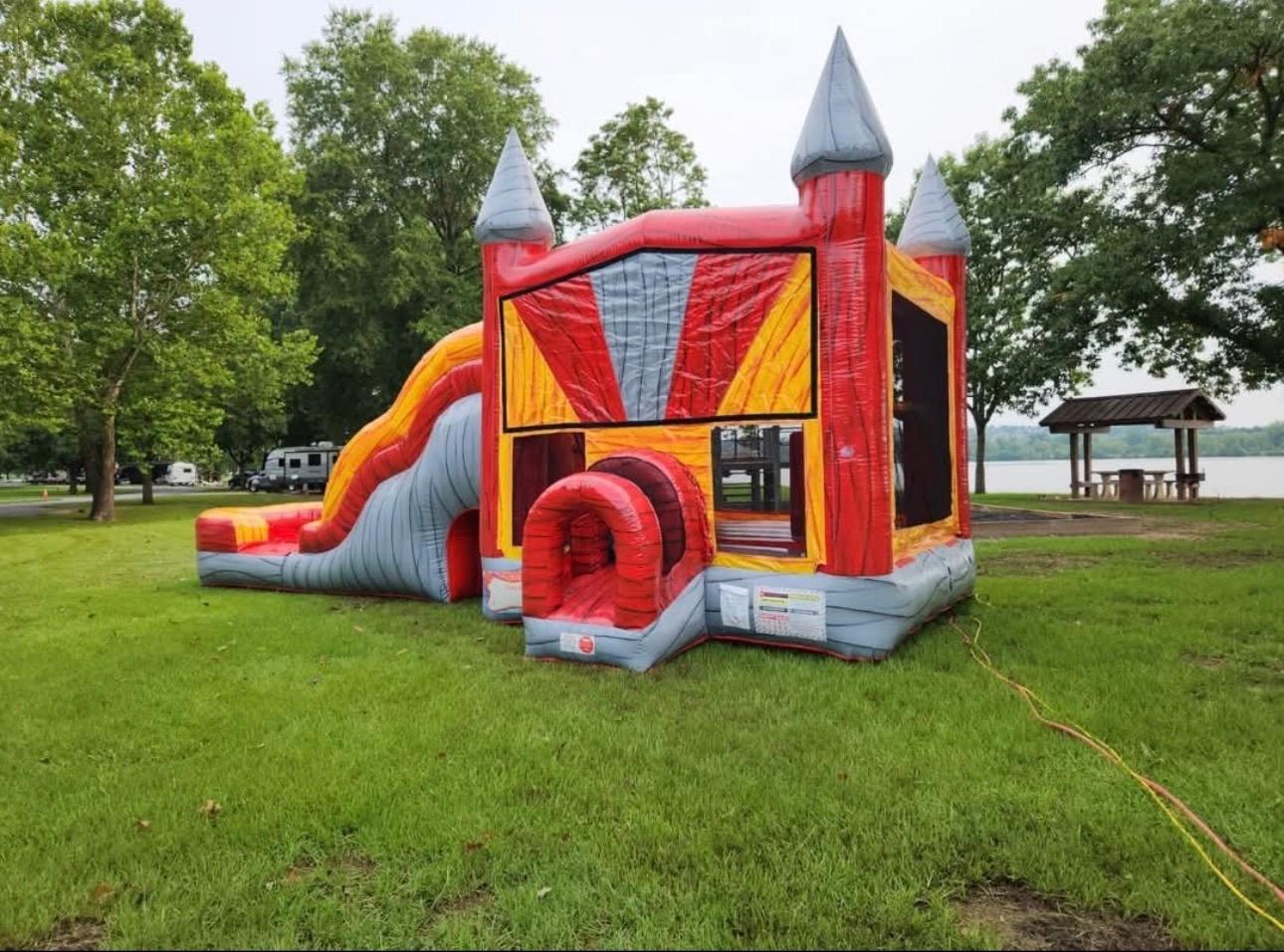 Fire Exit Inflatibles FIRE & ICE COMBO - Inflatable Hire in Arkansas | HAPPY JUMPERS ...