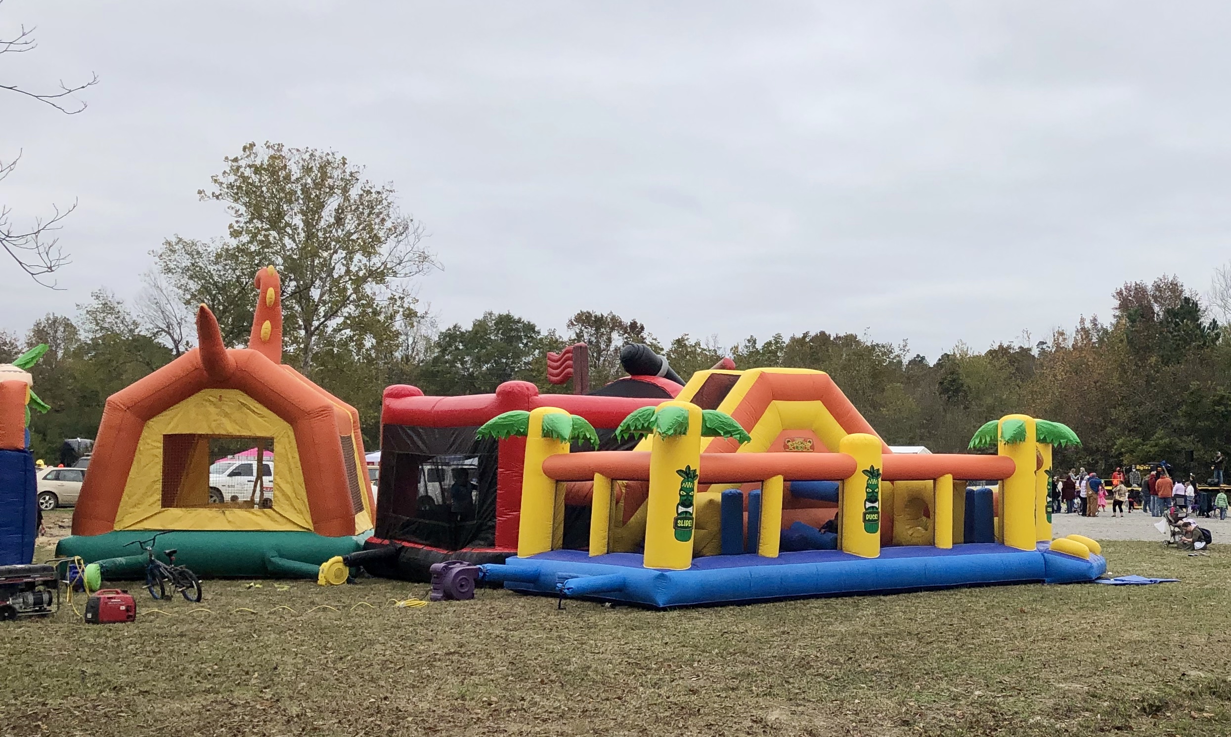 Rainforest Run Combo Obstacle Course Best Inflatable Hire service in