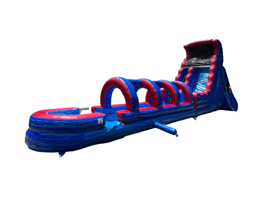 22FT TSUNAMI SLIP & SLIDE - Party Rentals in Fannin County