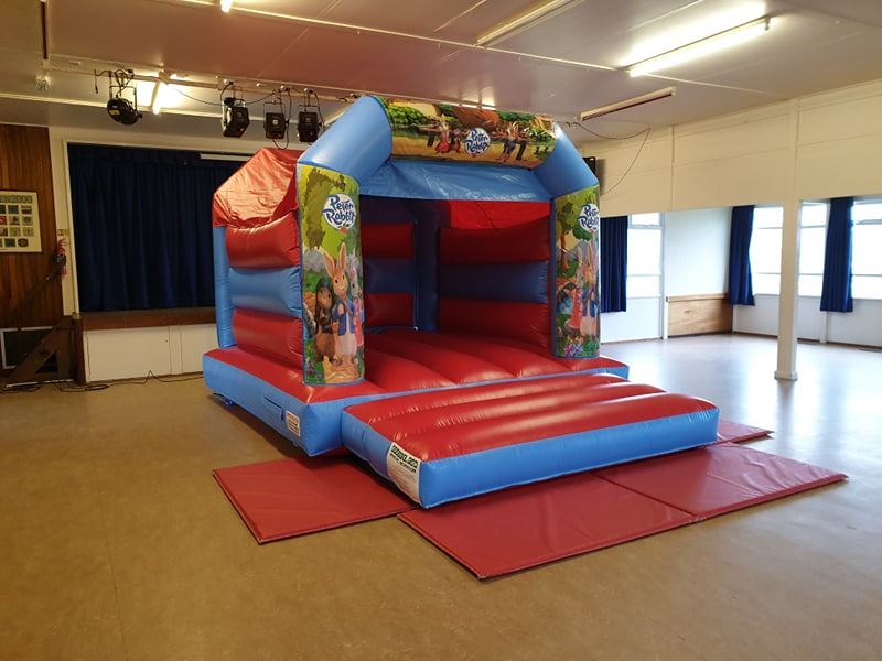 peter rabbit bouncy castle hire