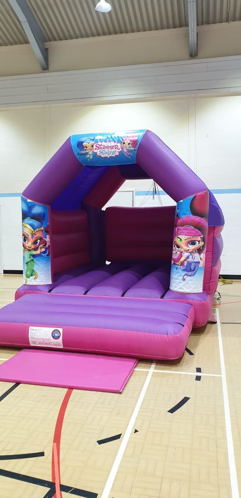 Shimmer & Shine Bouncy Castle Hire Worcestershire Parties