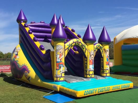 inflatable slides rental