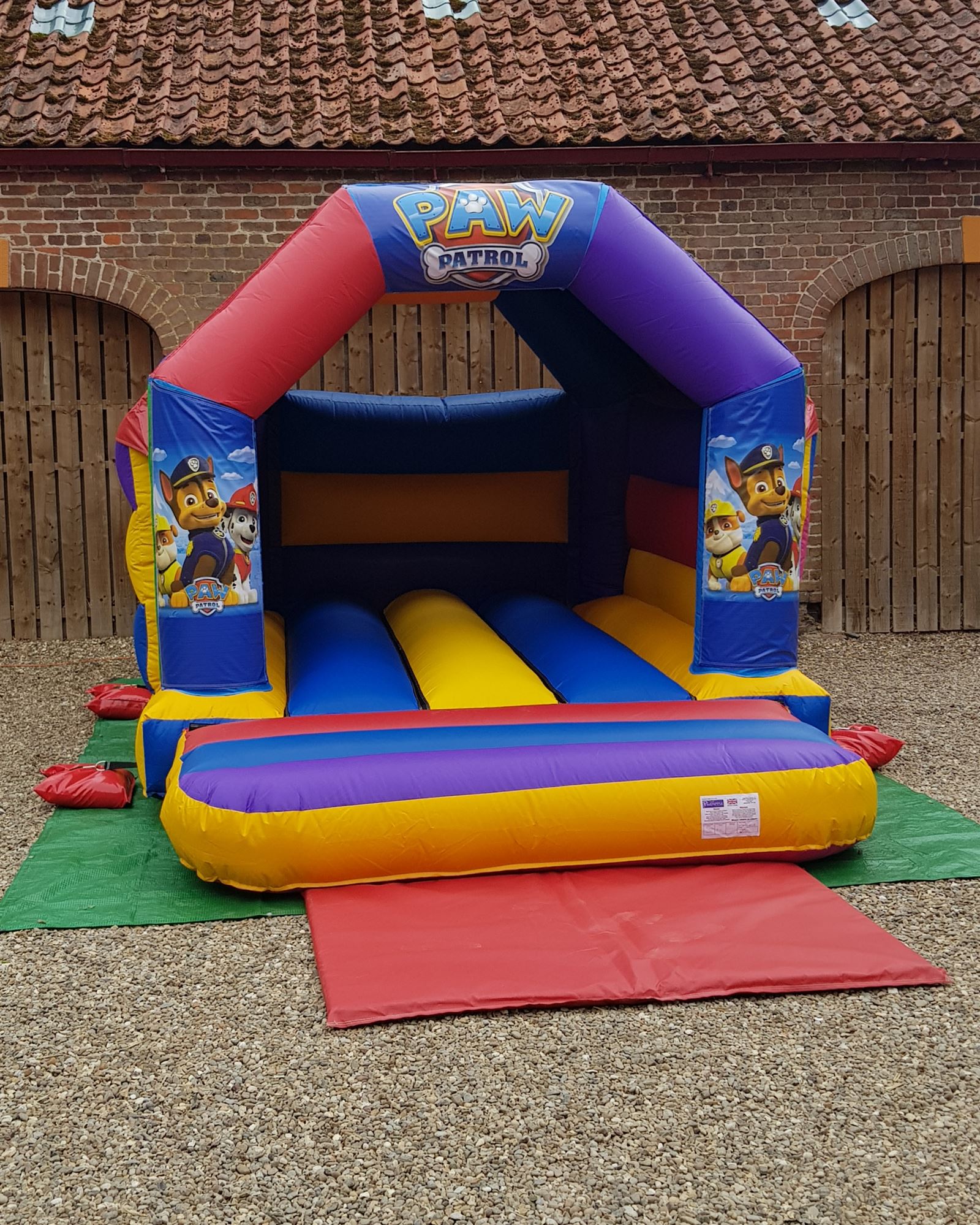 Paw Patrol Bouncy Castle - Bouncy Castle Hire in North Yorkshire