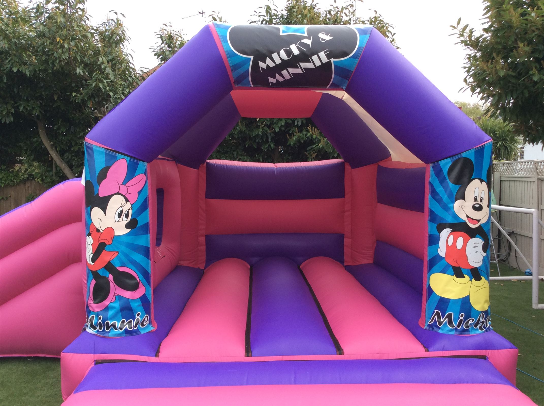 minnie mouse ball pit with slide