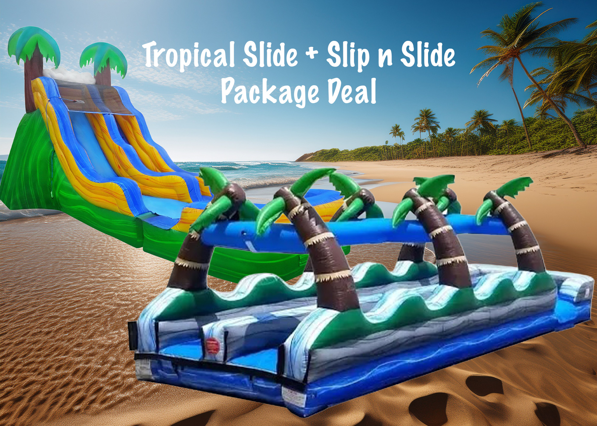 Water Slides - Inflatable Bounce Houses & Water Slides for Rent in ...