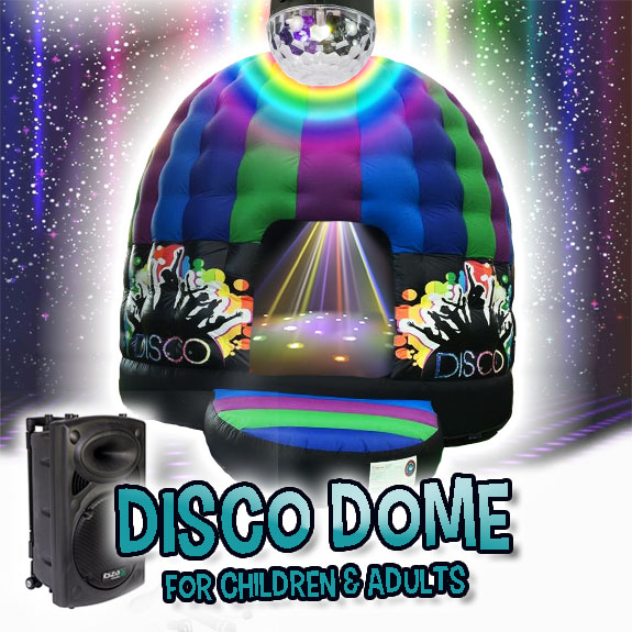 disco dome lights and speakers