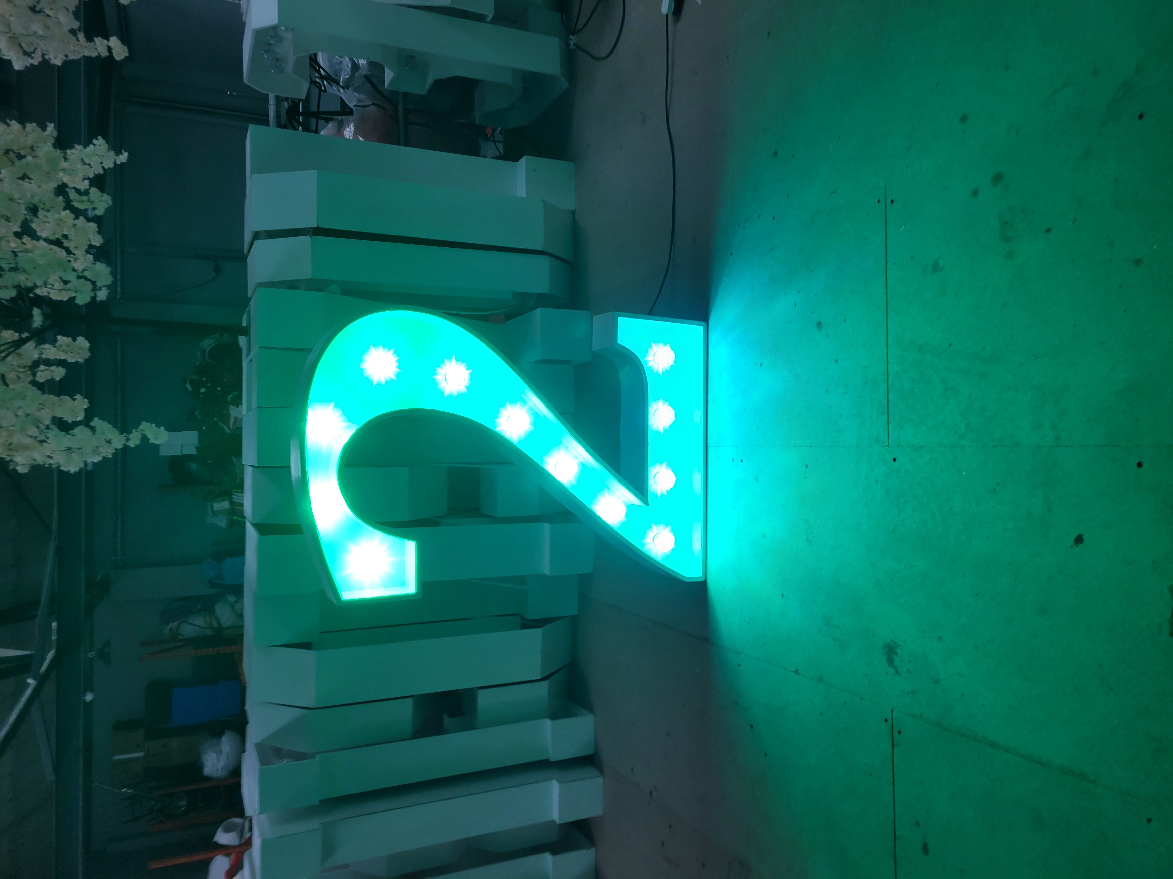 Wee Tait LED numbers