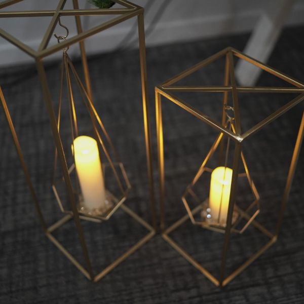 GEO SWING CANDLE HOLDERS SET Best Event Hire service in Bermuda So