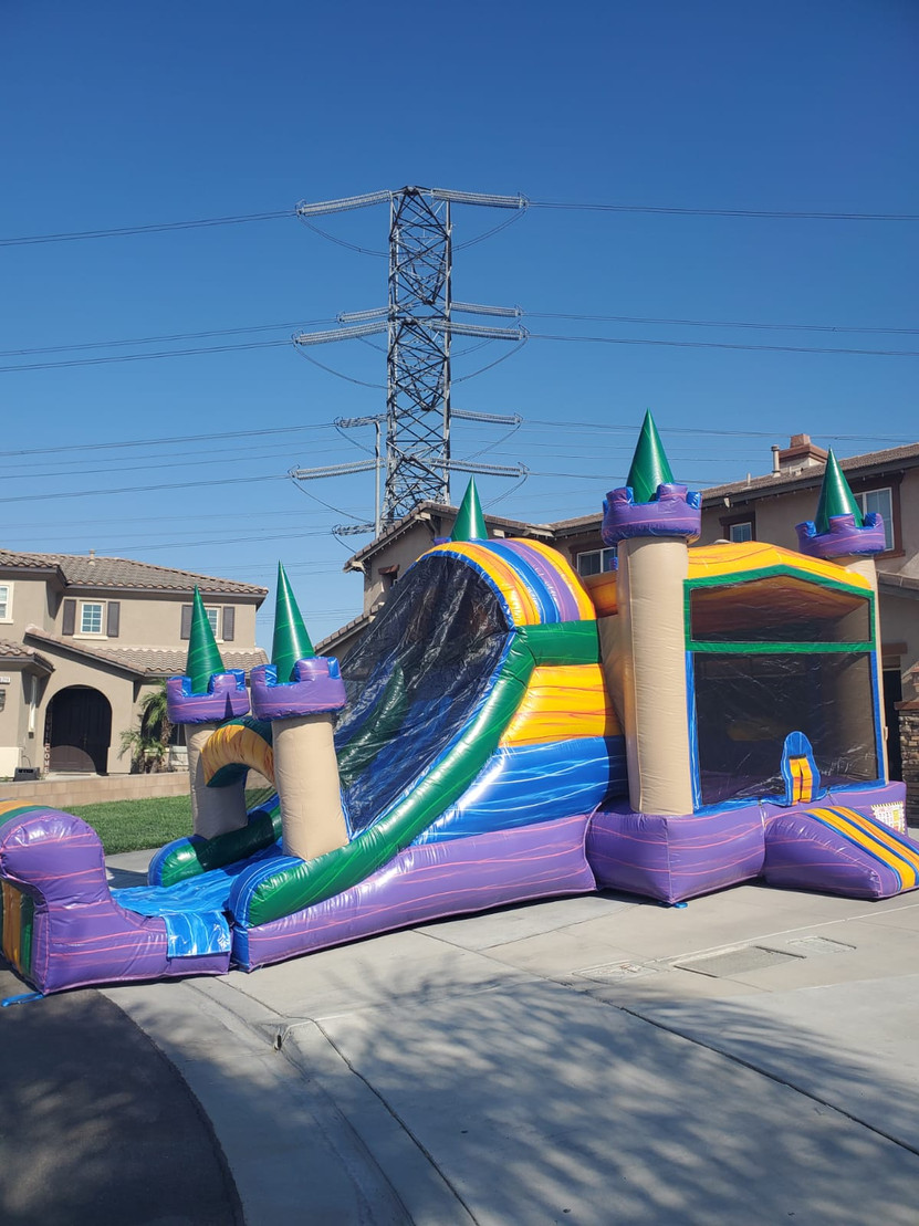 Jumpers With Slide Dry Best Hire service in CA Y&Y Event and Party