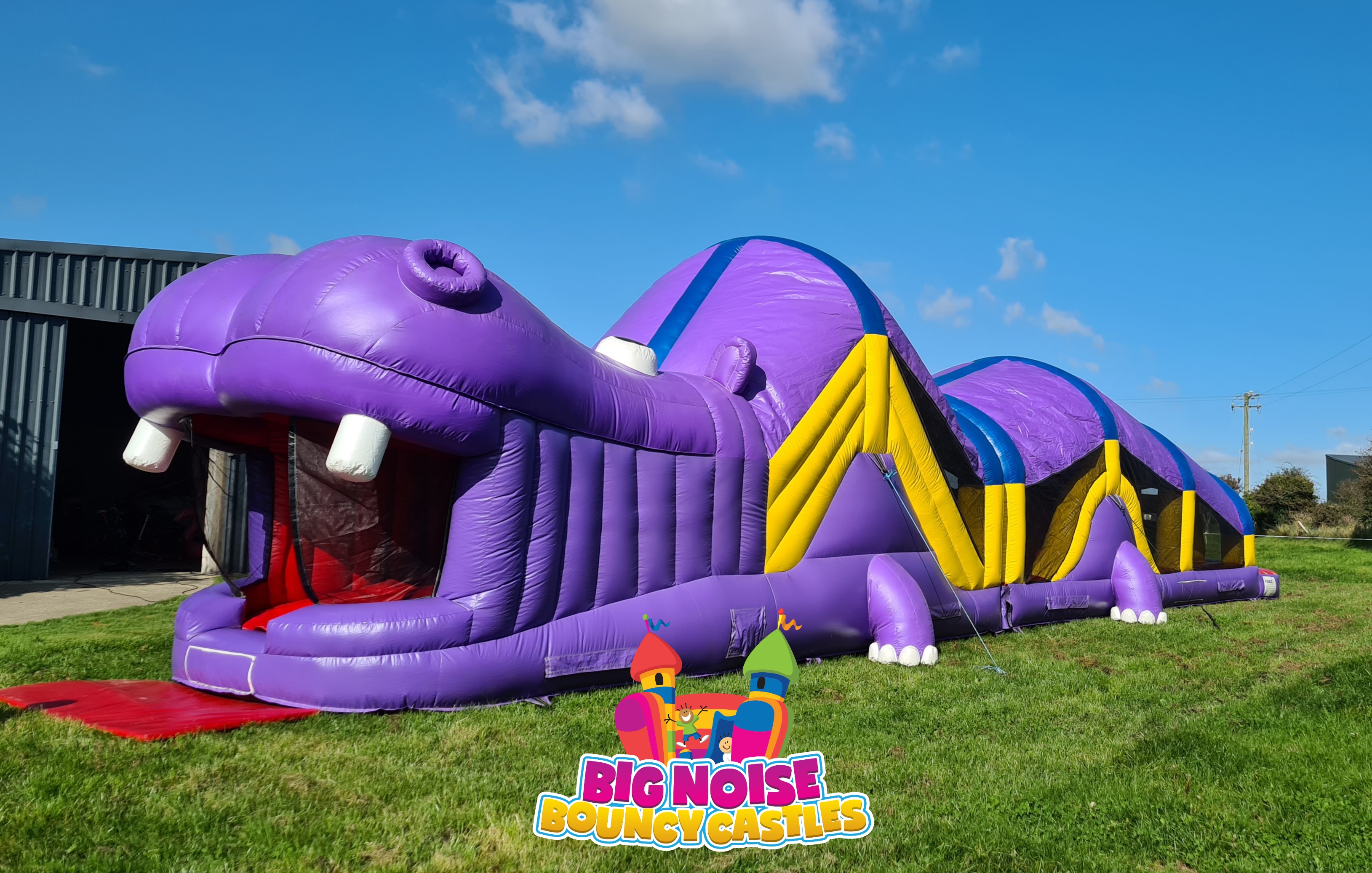 Obstacle Courses - Bouncy Castle Hire in Wexford | Yellow Belly Bouncy ...