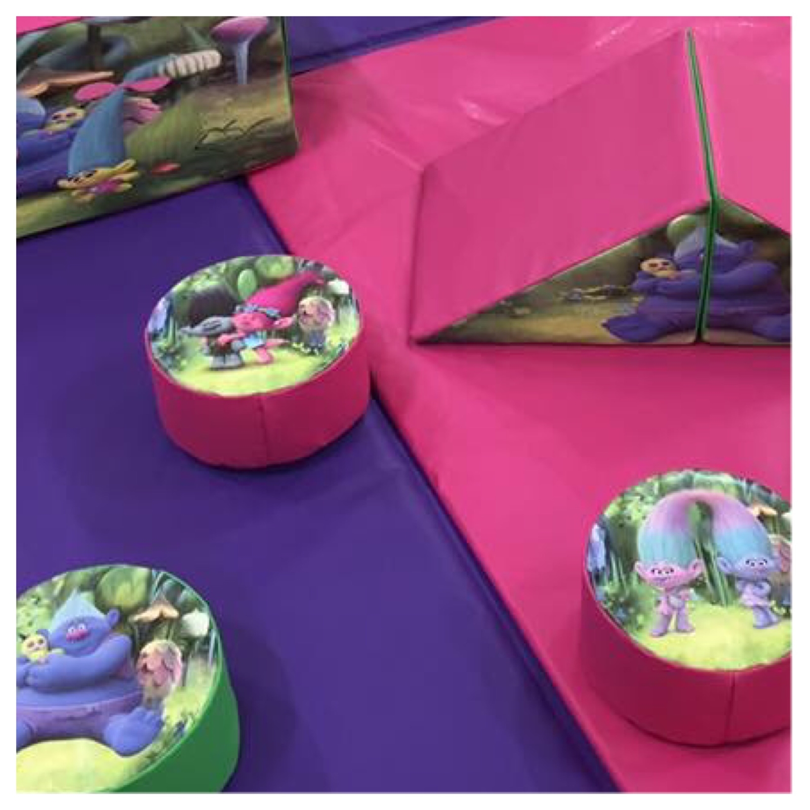 Trolls Soft Play Shapes & Ball Pit Bouncy Castle Hire in Aylesbury