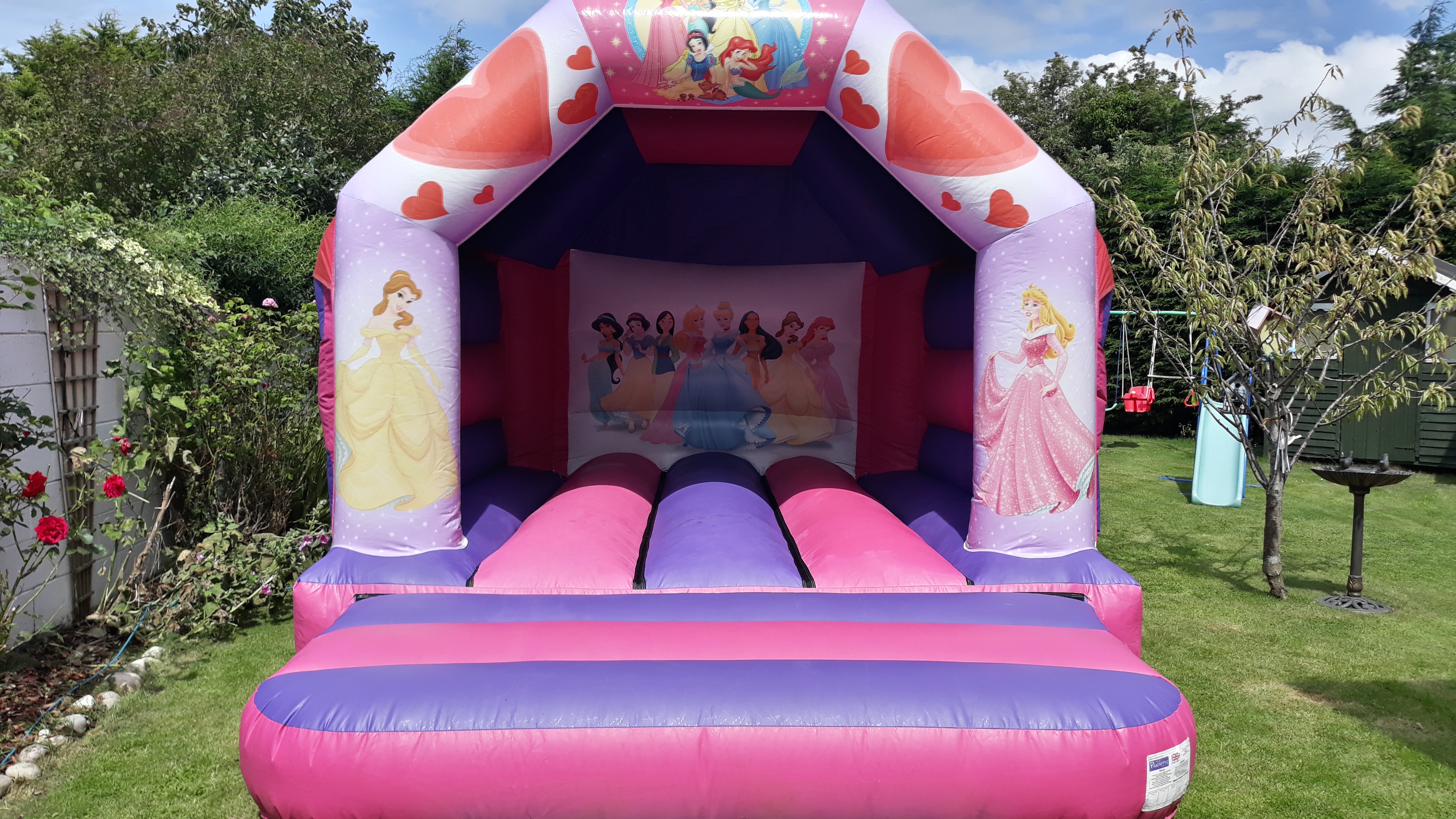 bouncy castle for girls