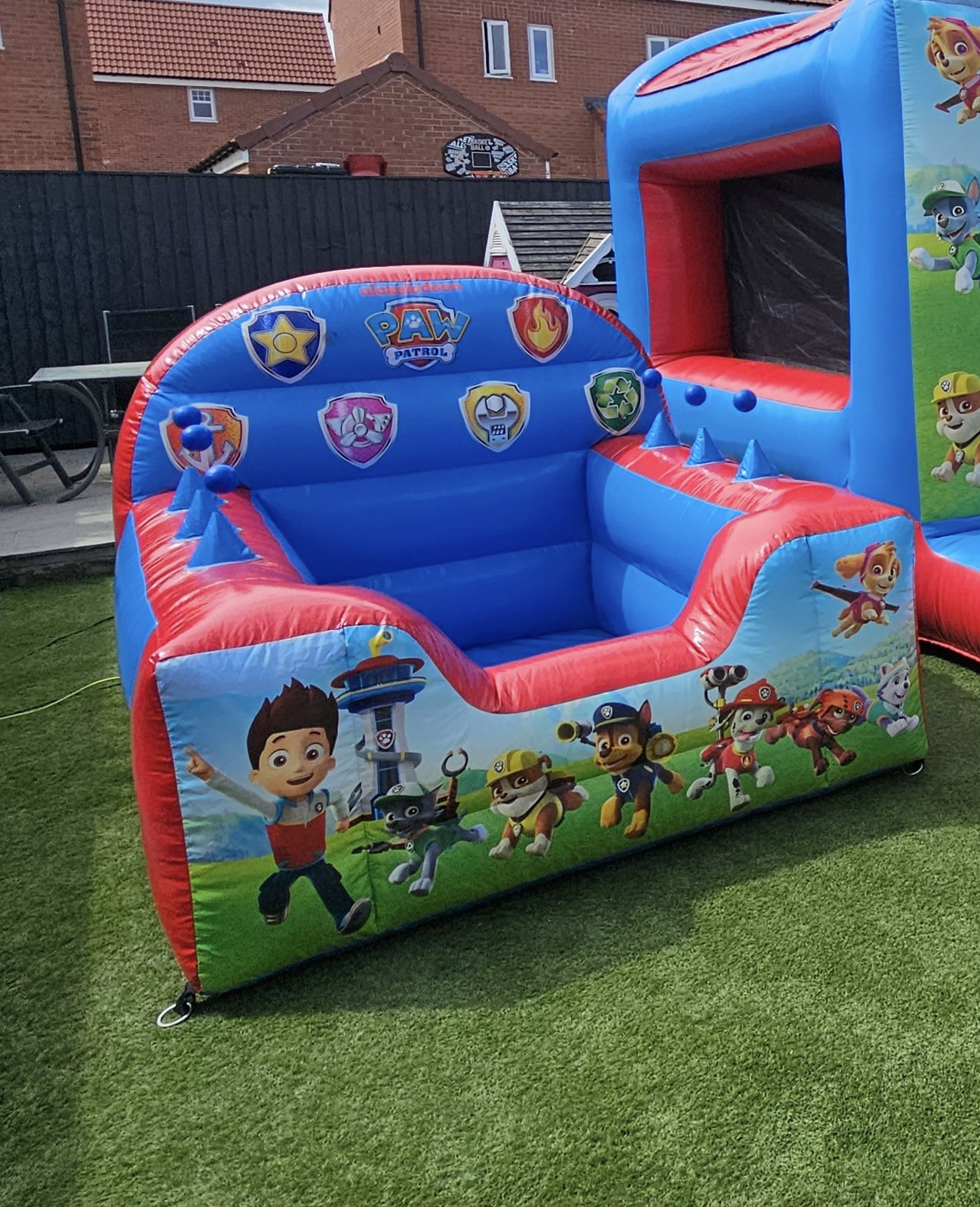 Paw Patrol Inflatable Ball Pool (6.5 x 7.5ft) - Bouncy castle hire in ...