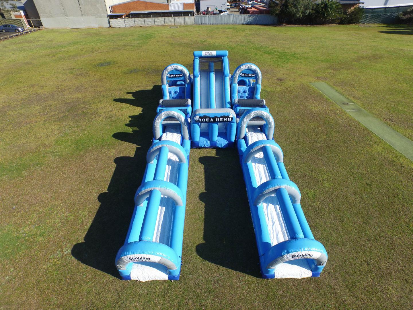 inflatable obstacle course hire