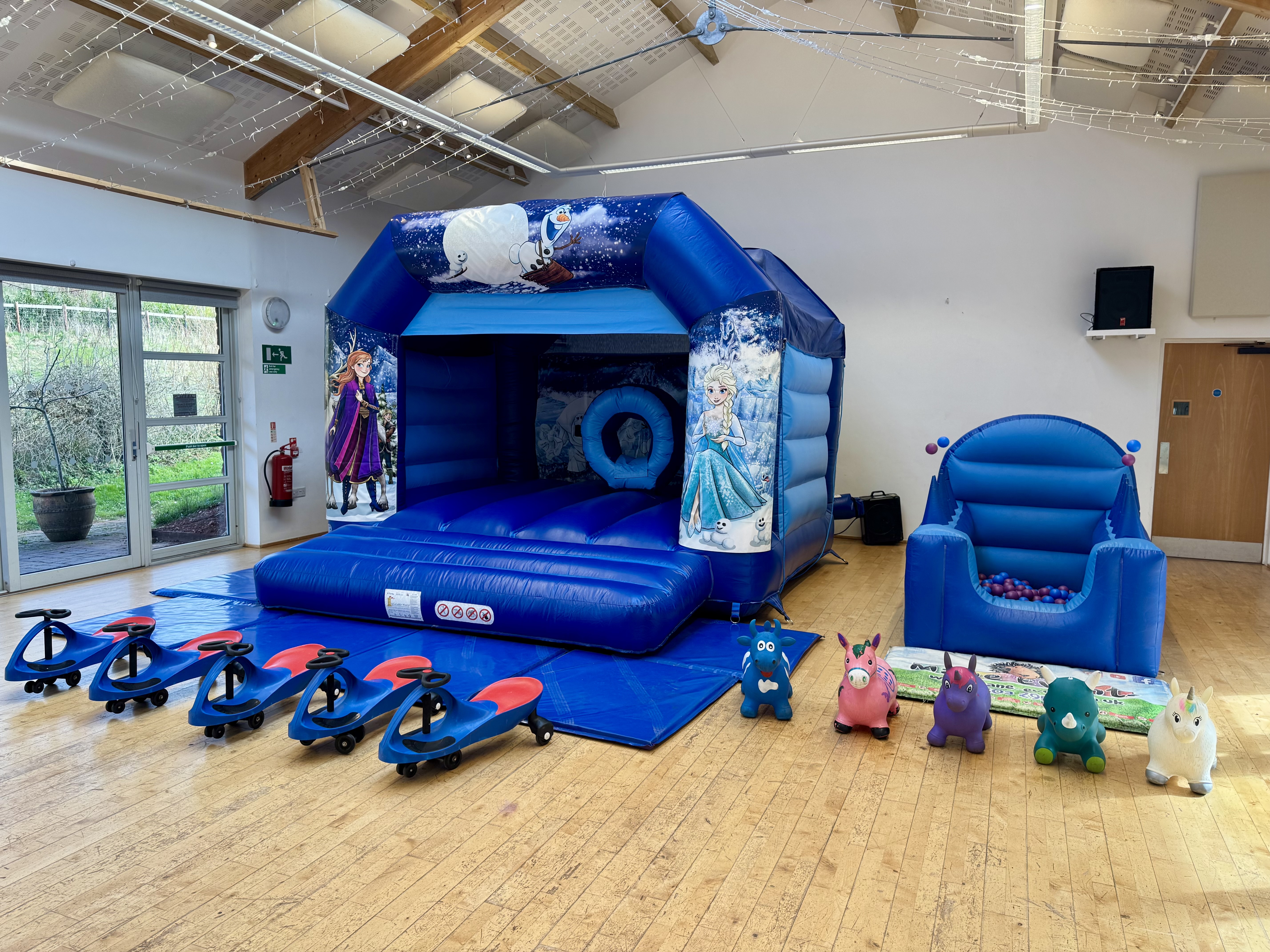 Frozen Bouncy Castle Party Package - Bouncy Castle Hire in Torquay ...