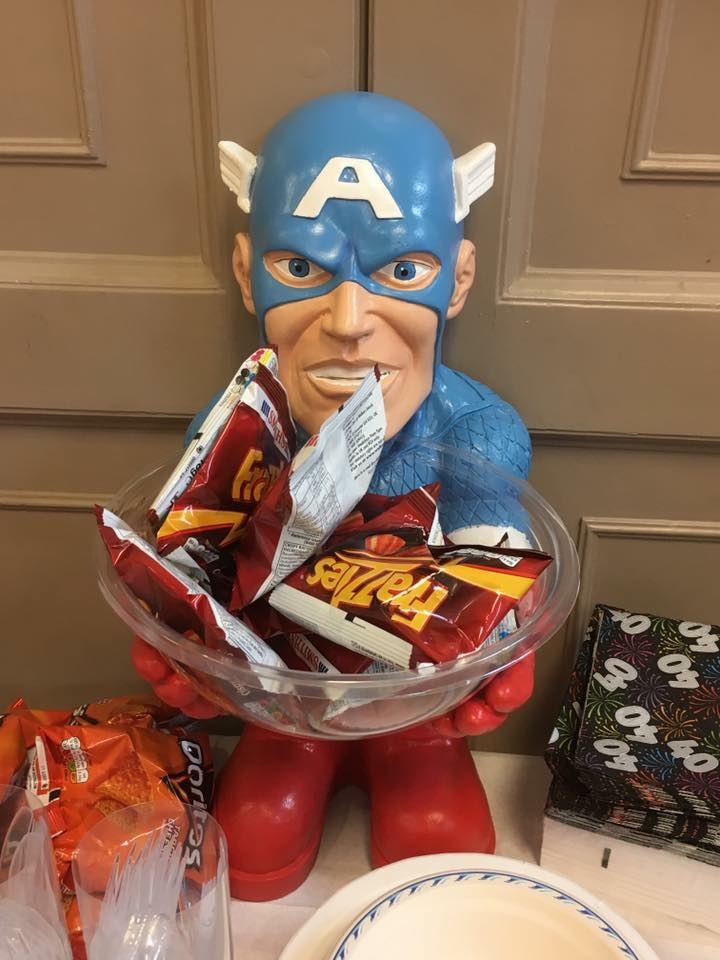 Superhero Bowl stands x 4 Bouncy Castle Hire in Redditch, Bromsgrove