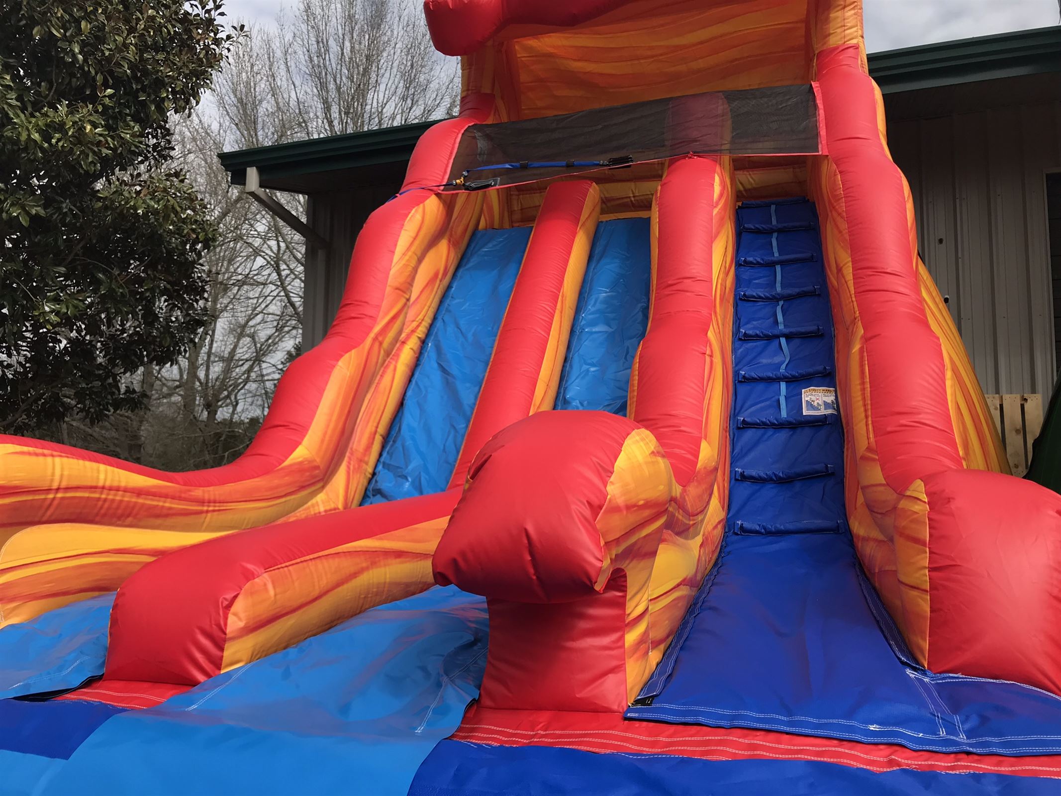 fire and ice water slide