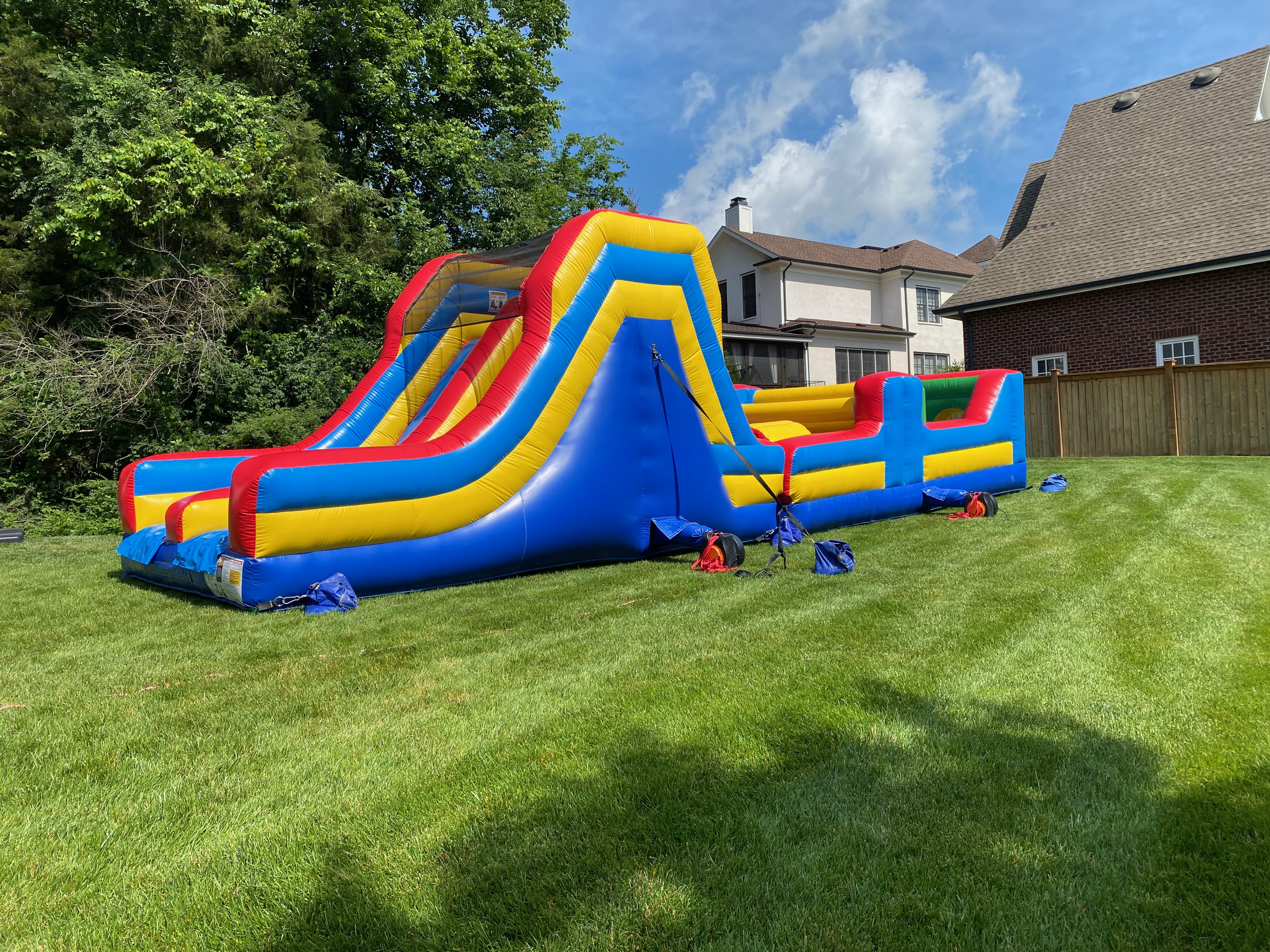 40ft Obstacle Course - Inflatable Bounce Houses & Water Slides for Rent ...