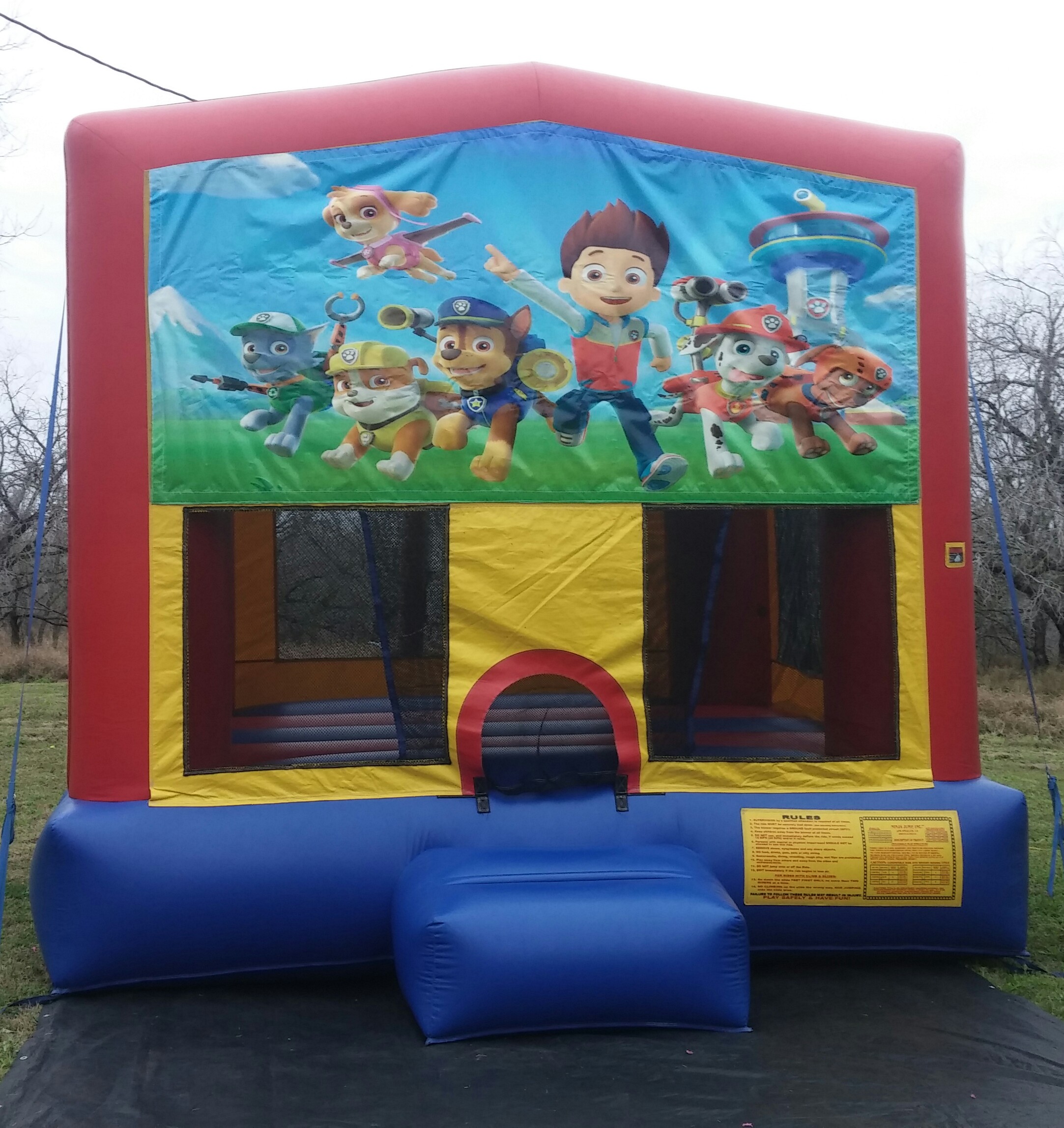 13x13 Bounce House Themes (Banner Only) - Rental in TX | Mega Happy ...