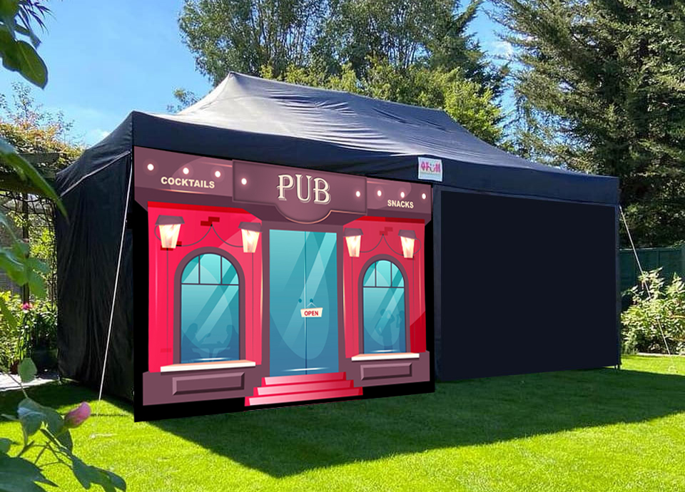 inflatable pub for hire