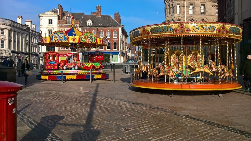 Children's Victorian Carousel Hire | Kids Funfair Ride Rental UK