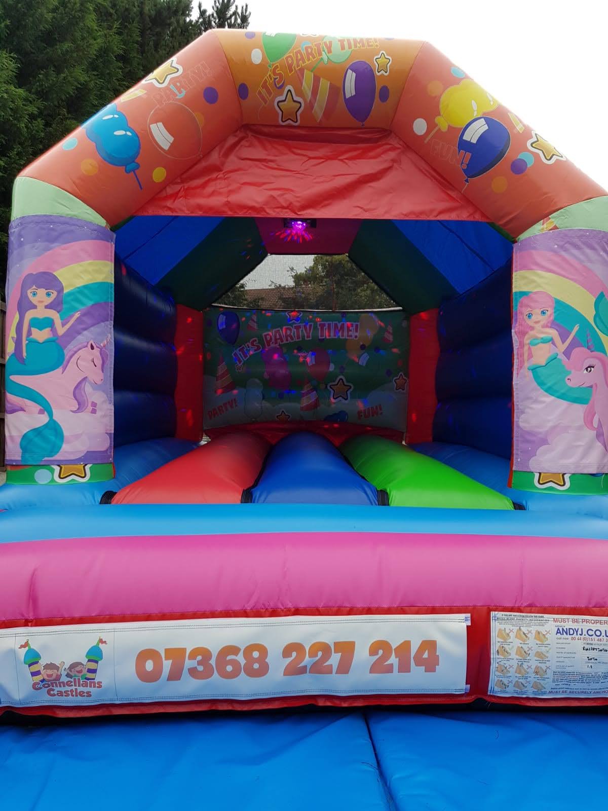 disco bouncy castles