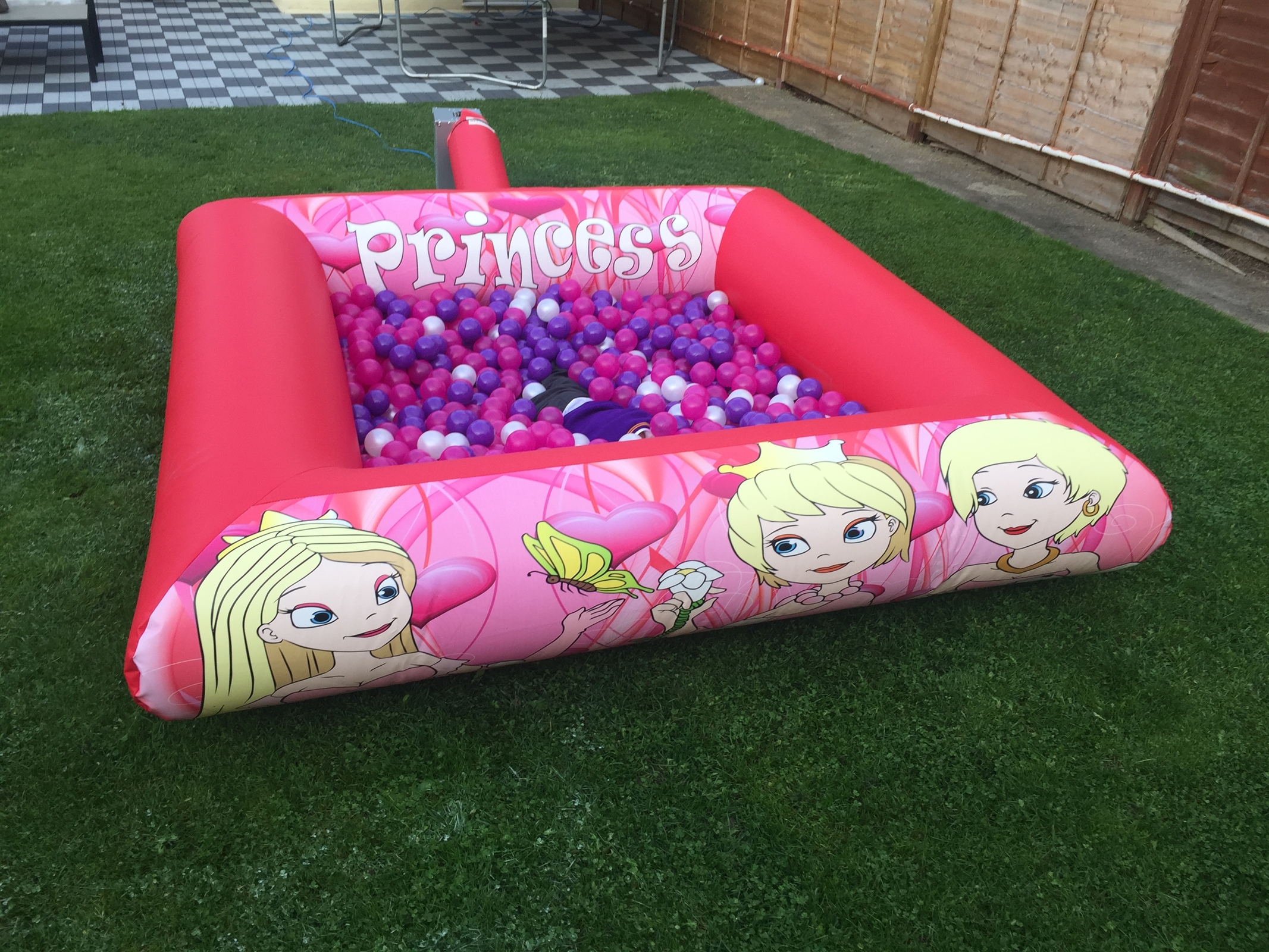 princess inflatable pool