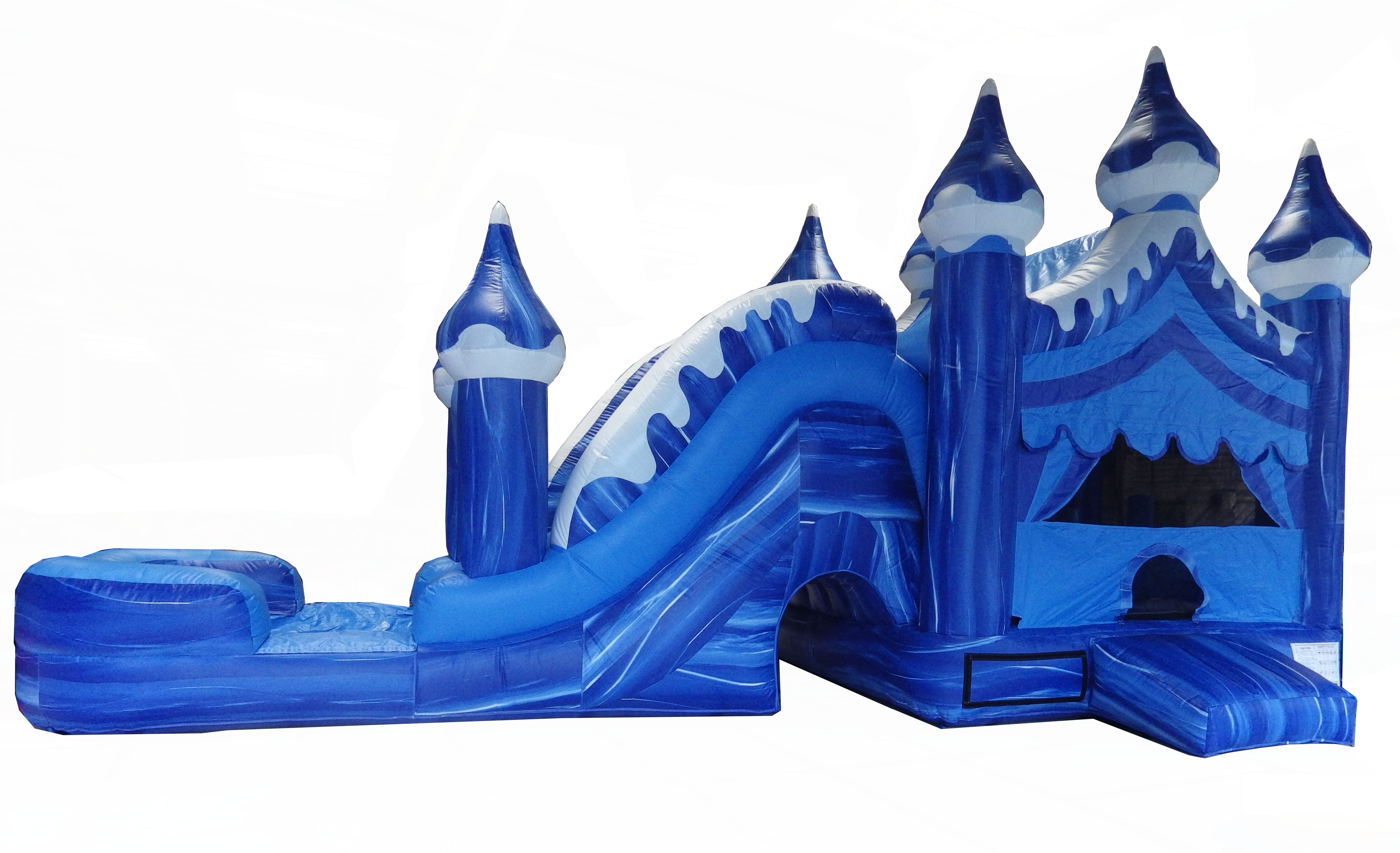 Combos with Slides Wet or Dry Inflatable Bounce House & Water Slide