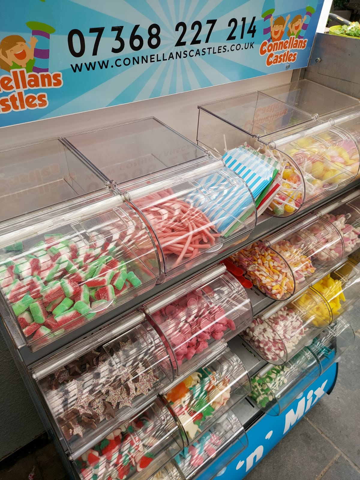 Pick n Mix Stand Hire Nottingham - Gedling Bouncy Castle Hire