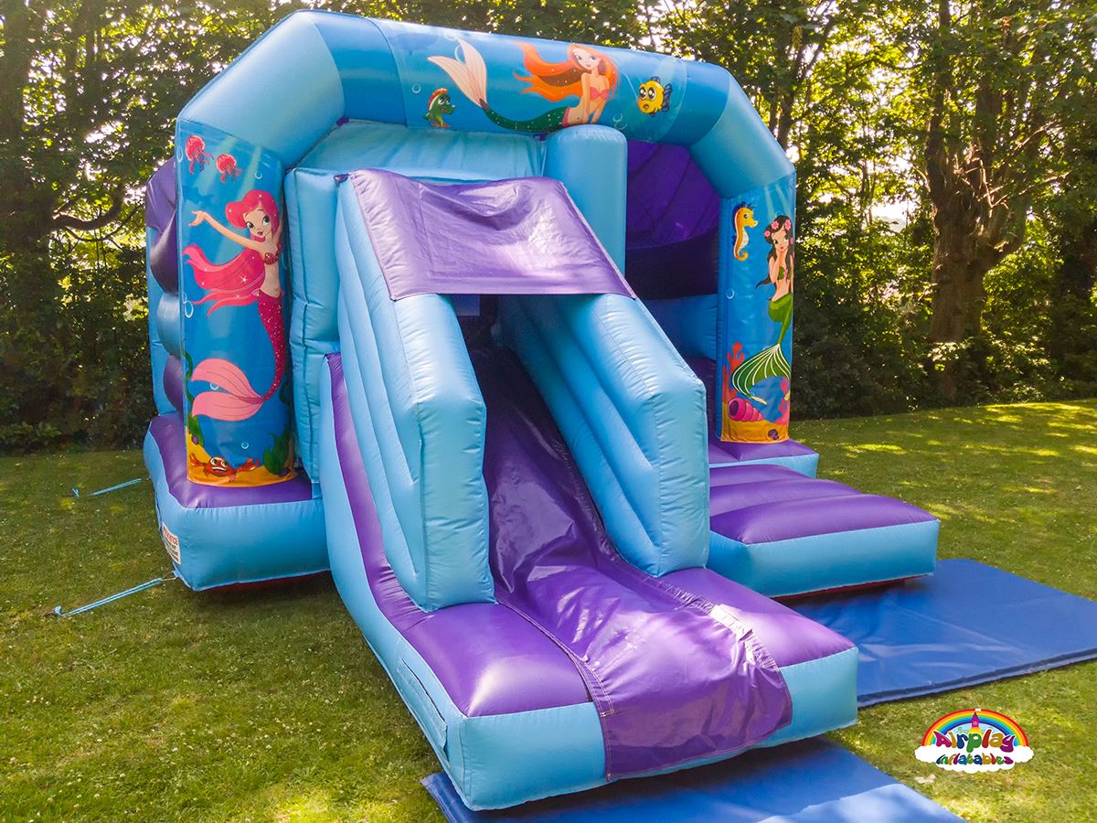 mermaid jumping castle hire