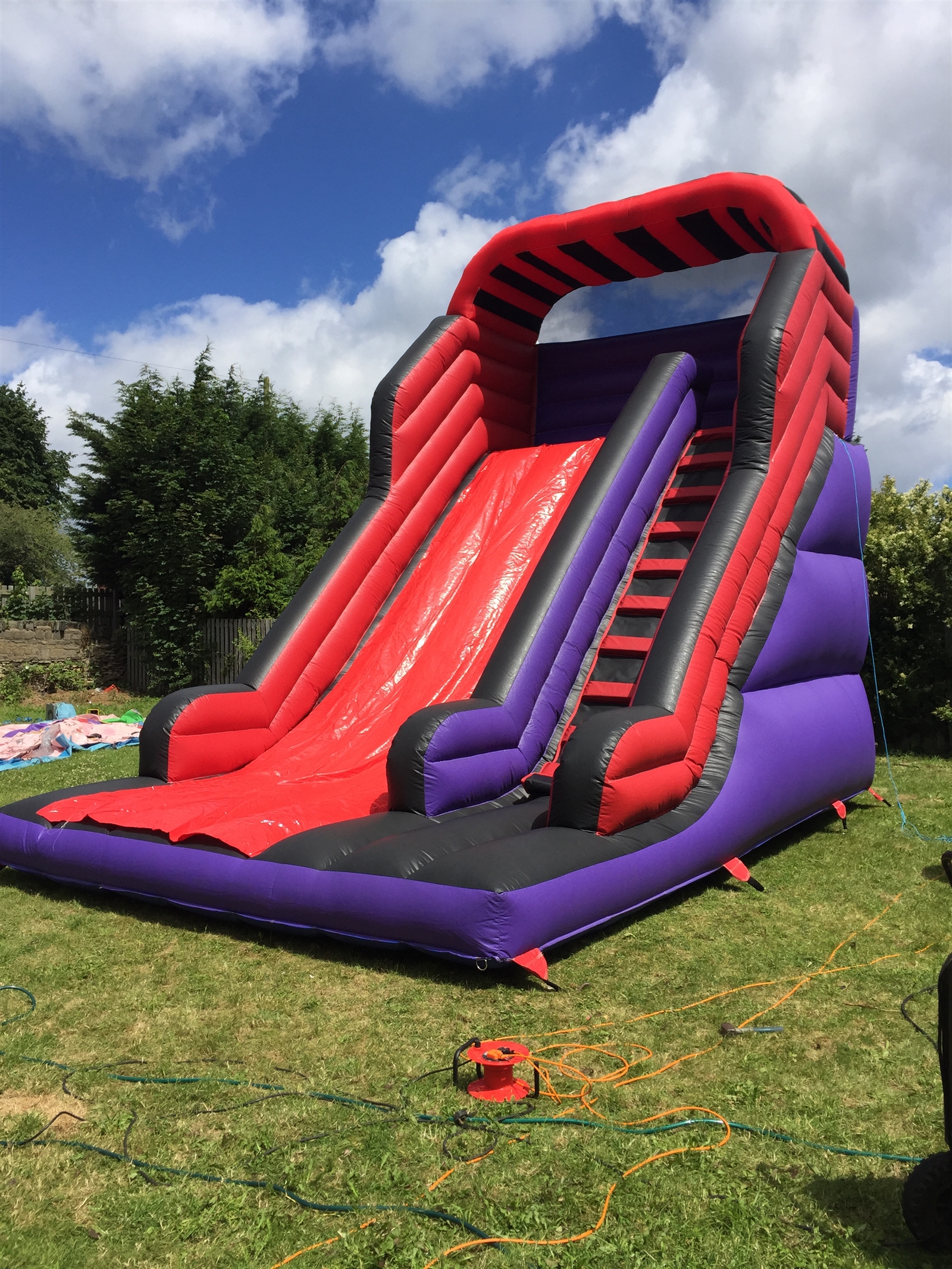 inflatable slide big w