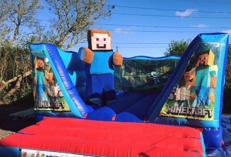 minecraft bouncy castle