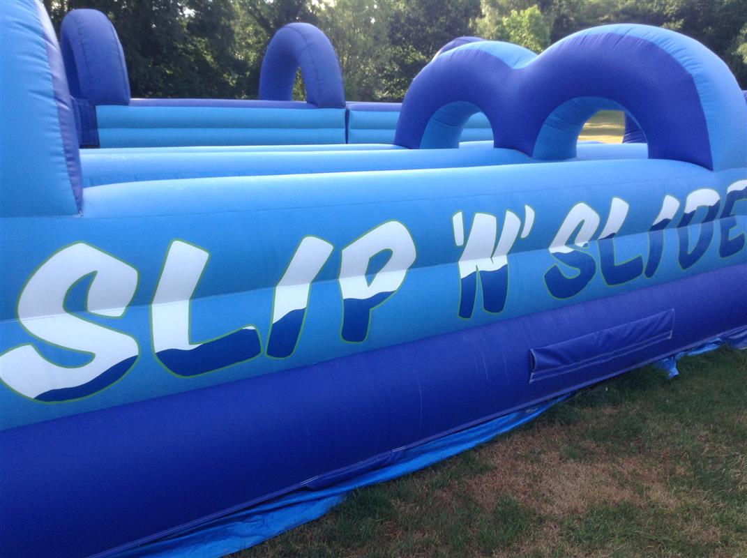 slip and slide water