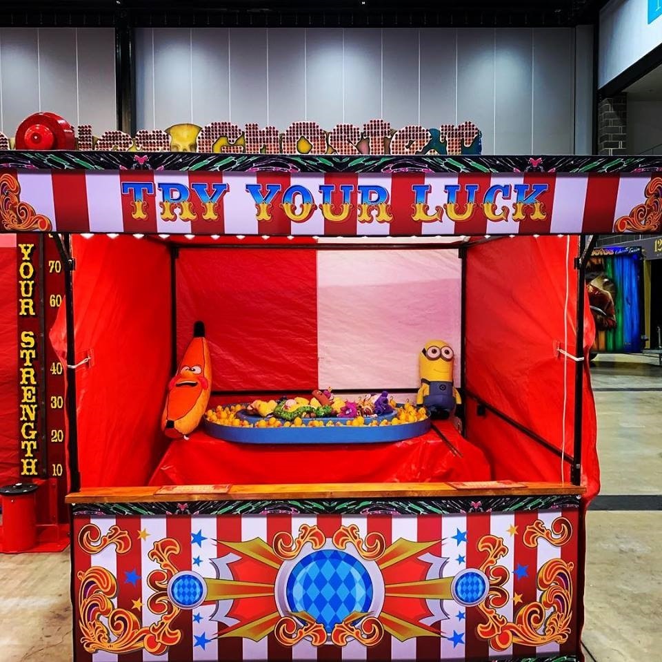 Hookaduck side Stall Wedding Funfair Fairground Game Hire