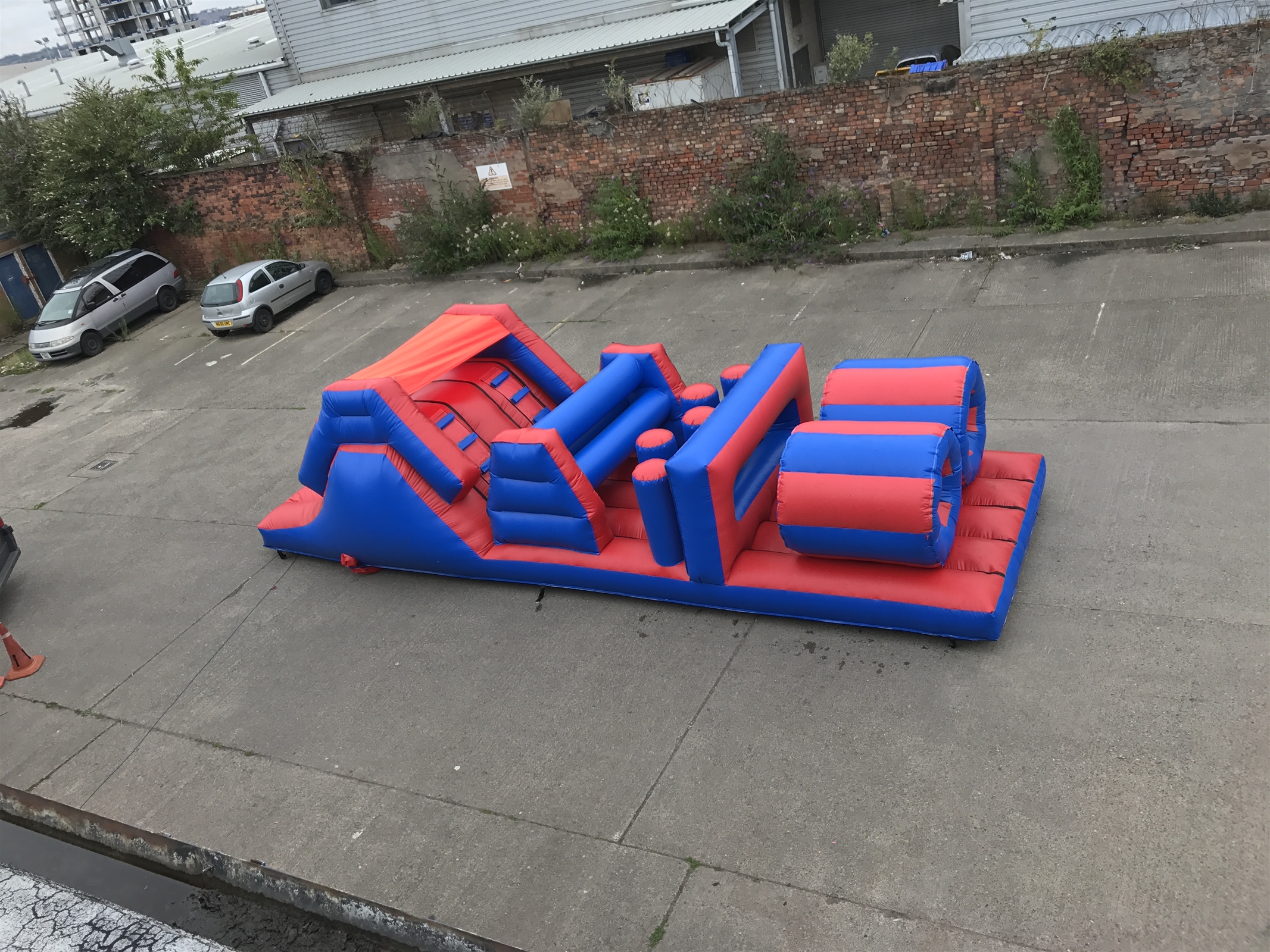Mega Assault Course Inflatable Hire Liverpool and Merseyside
