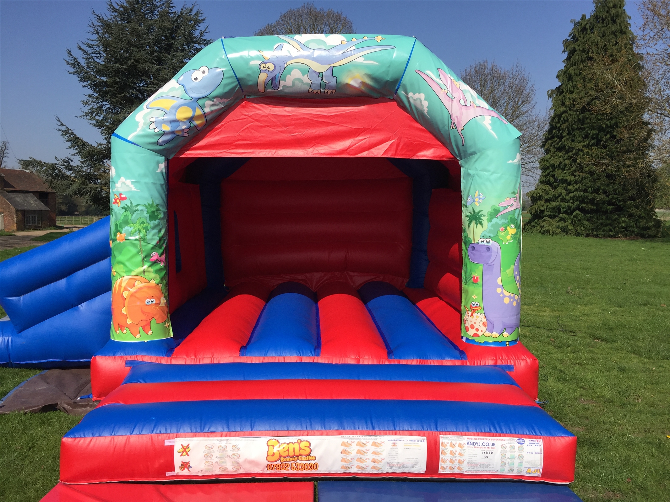 Themed bouncy castle