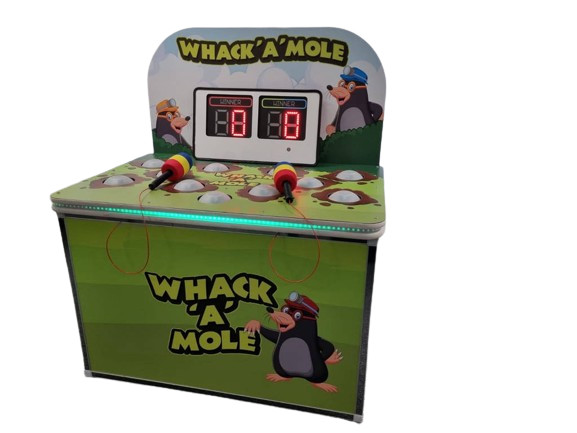 WHACーAーMOLE Kids Arcade Game with Mallets & Lights & Sounds for
