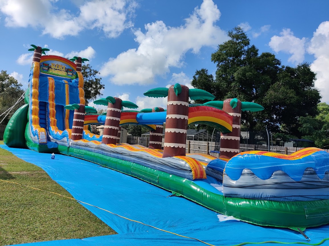 27 Foot Tall Aloha Water Slide With Slip n Slide - Destination Events