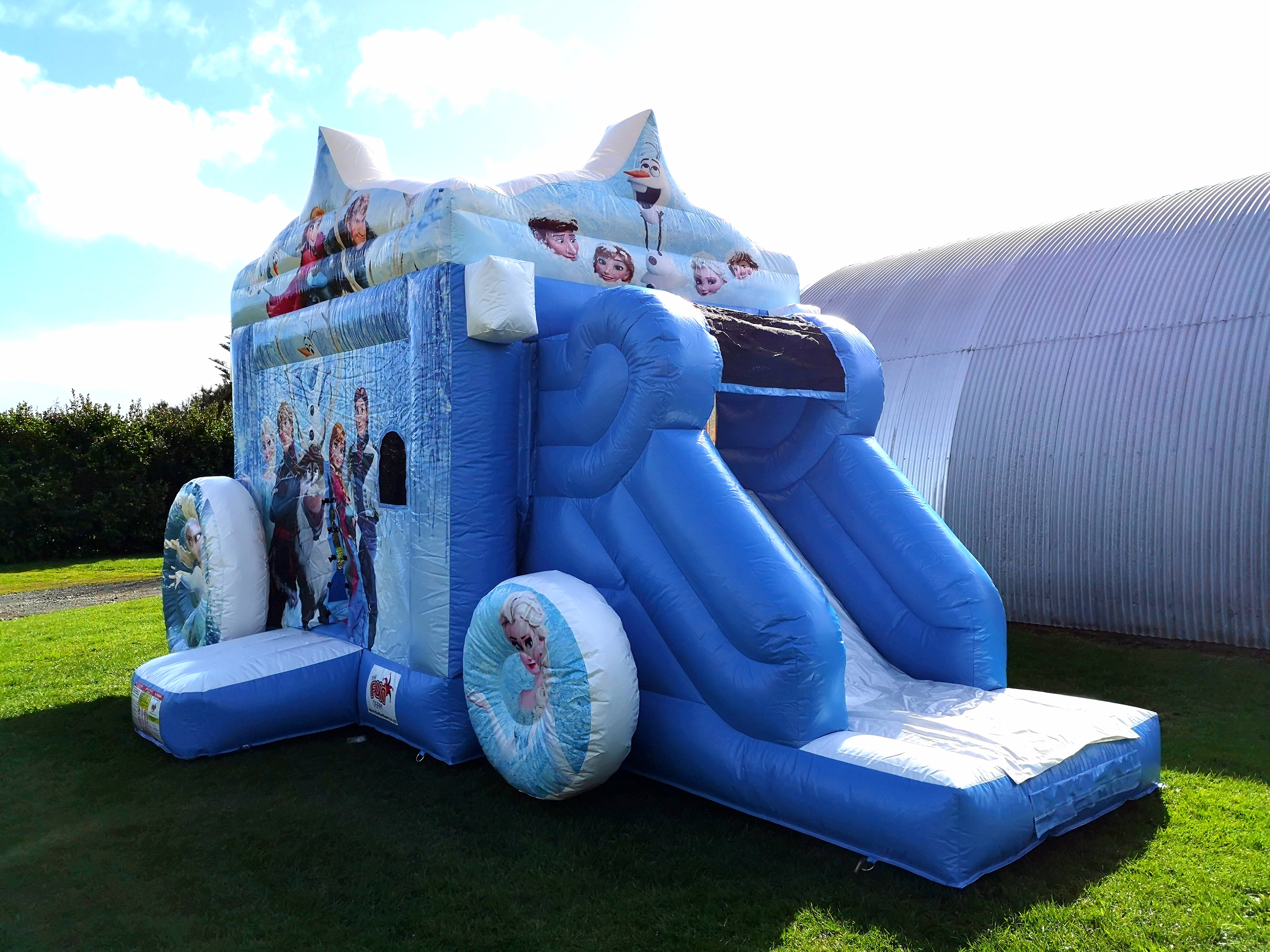 Frozen best sale bouncy castle